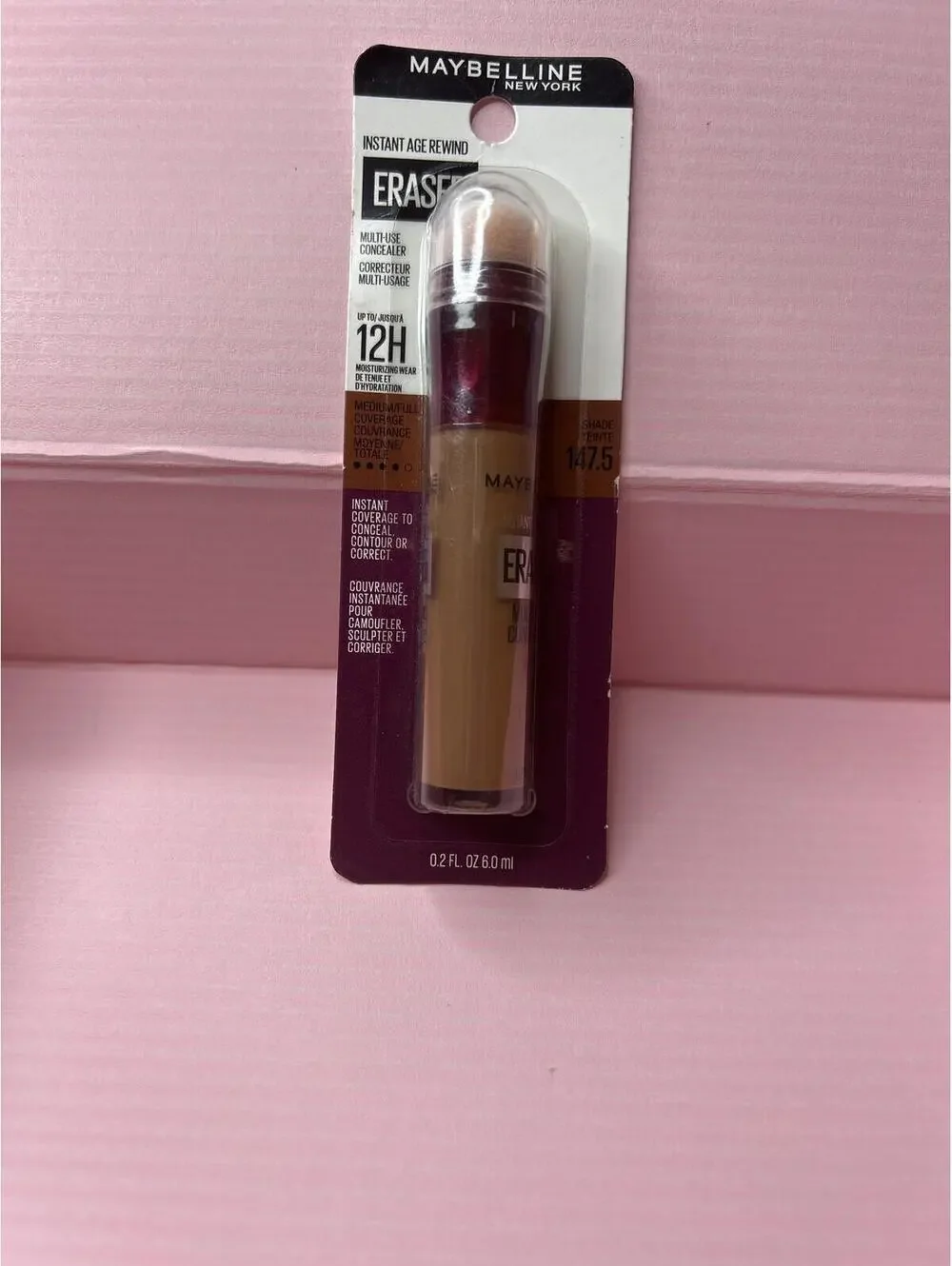 Maybelline Instant Age Rewind Eraser Dark Circles Concealer, Shade 147.5